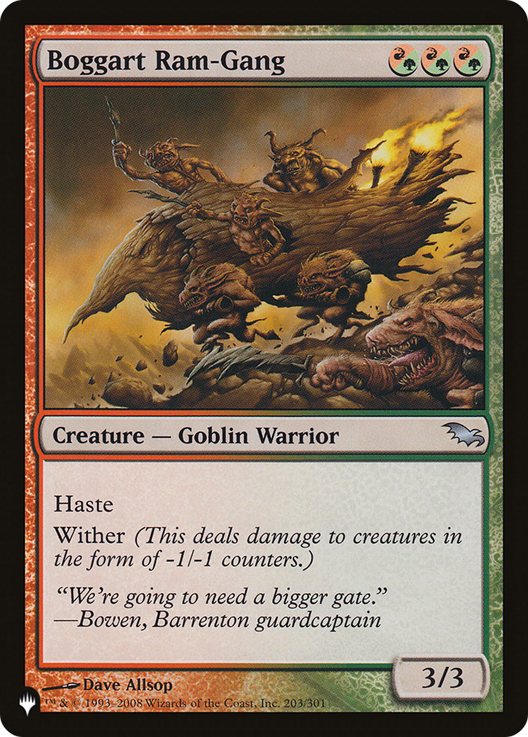 Boggart Ram-Gang [The List Reprints] | Enigma On Main