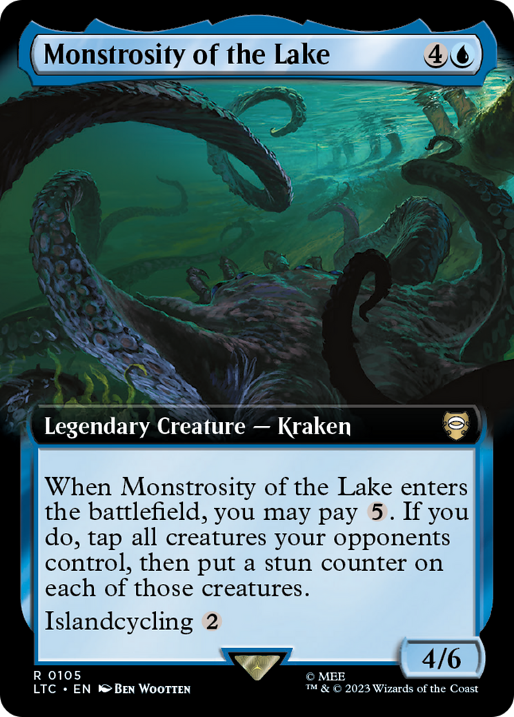Monstrosity of the Lake (Extended Art) [The Lord of the Rings: Tales of Middle-Earth Commander] | Enigma On Main