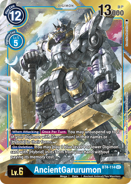 AncientGarurumon [BT4-114] (Alternate Art) [Great Legend] | Enigma On Main