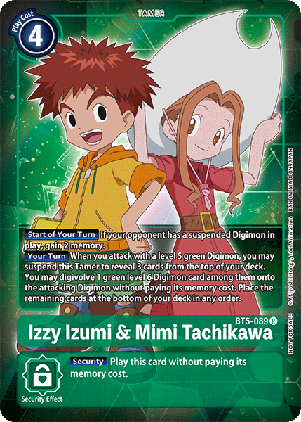 Izzy Izumi & Mimi Tachikawa [BT5-089] (Buy-A-Box Promo) [Battle of Omni] | Enigma On Main