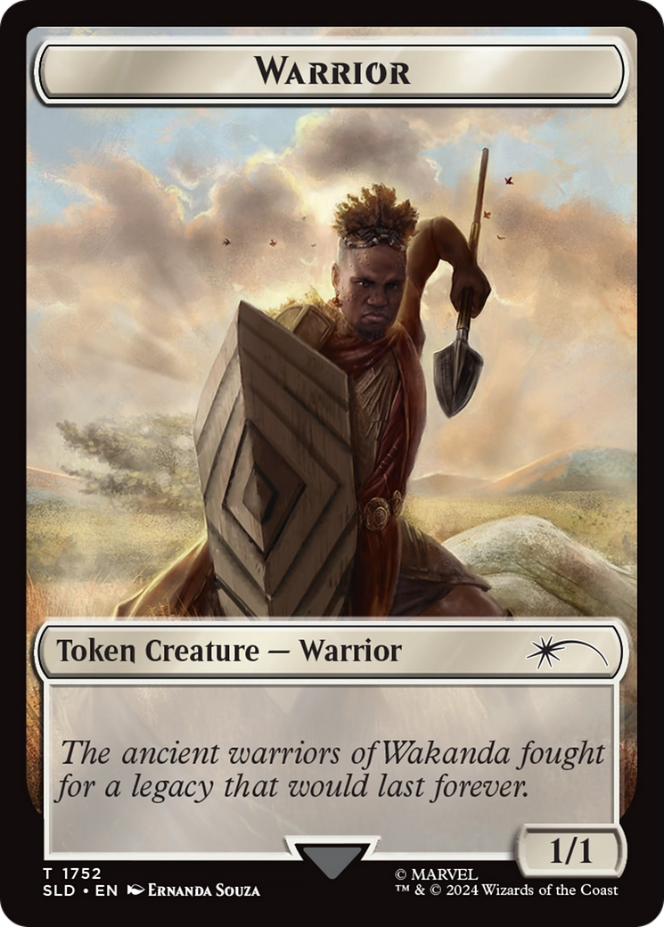 Warrior Token [Secret Lair Drop Series] | Enigma On Main