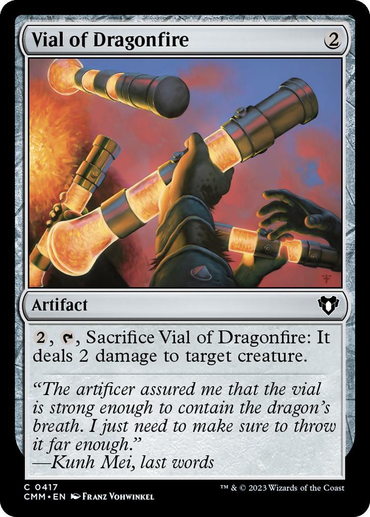 Vial of Dragonfire [Commander Masters] | Enigma On Main