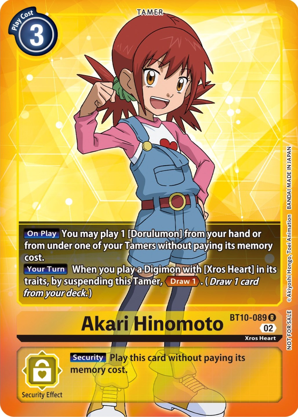 Akari Hinomoto [BT10-089] (Box Topper) [Xros Encounter] | Enigma On Main