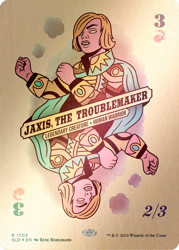 Jaxis, the Troublemaker (Rainbow Foil) [Secret Lair Drop Series] | Enigma On Main