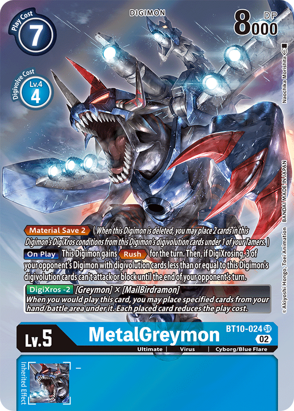 MetalGreymon [BT10-024] (Alternate Art) [Xros Encounter] | Enigma On Main