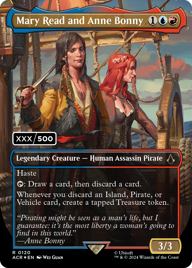 Mary Read and Anne Bonny (English) (Serial Numbered) [Assassin's Creed] | Enigma On Main