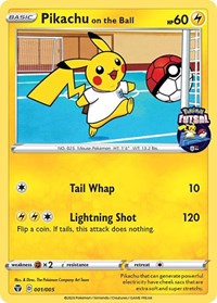 Pikachu on the Ball (001/005) [Miscellaneous Cards] | Enigma On Main