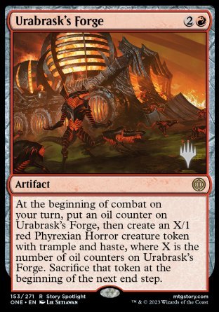 Urabrask's Forge (Promo Pack) [Phyrexia: All Will Be One Promos] | Enigma On Main