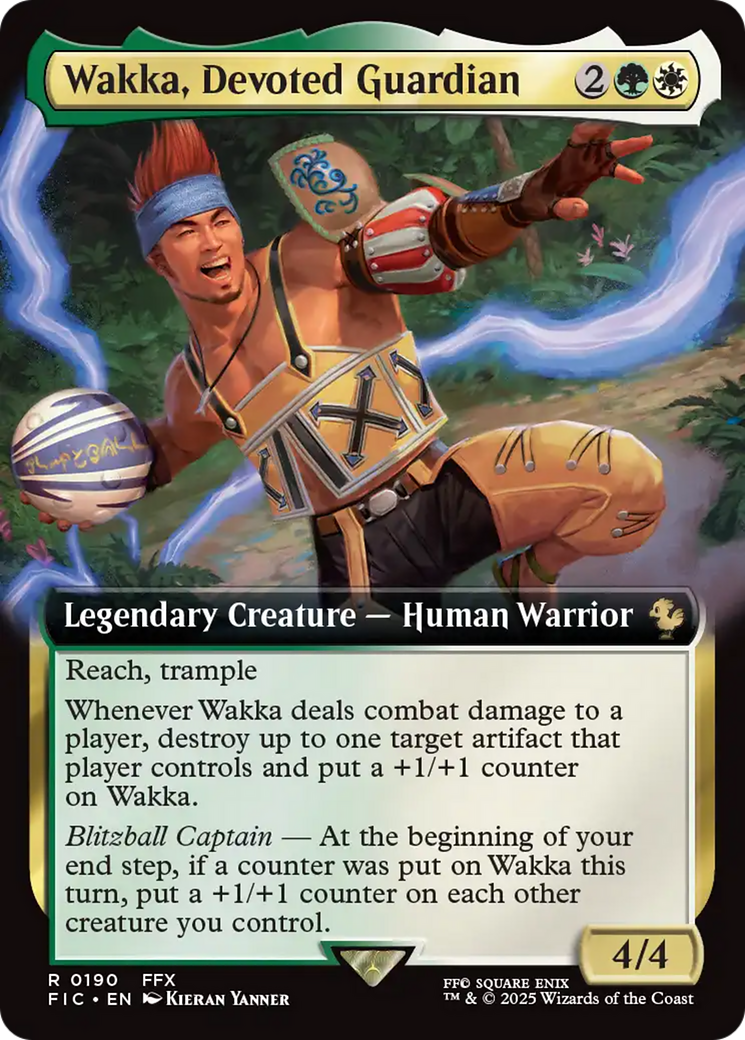 Wakka, Devoted Guardian (Extended Art) [FINAL FANTASY Commander] | Enigma On Main