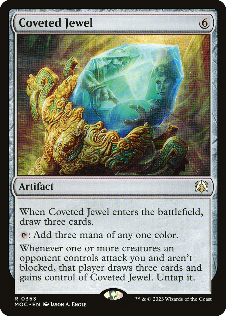 Coveted Jewel (Ripple Foil) [Modern Horizons 3 Commander] | Enigma On Main