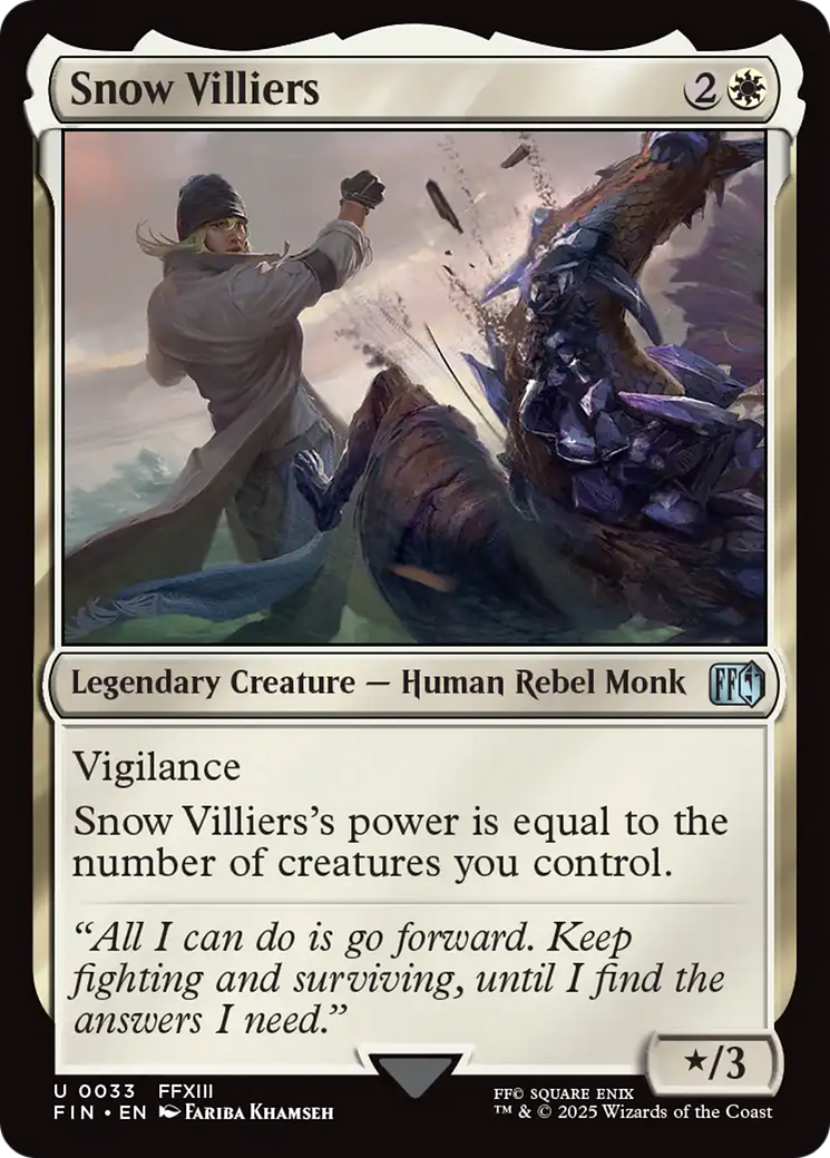 Snow Villiers [FINAL FANTASY] | Enigma On Main