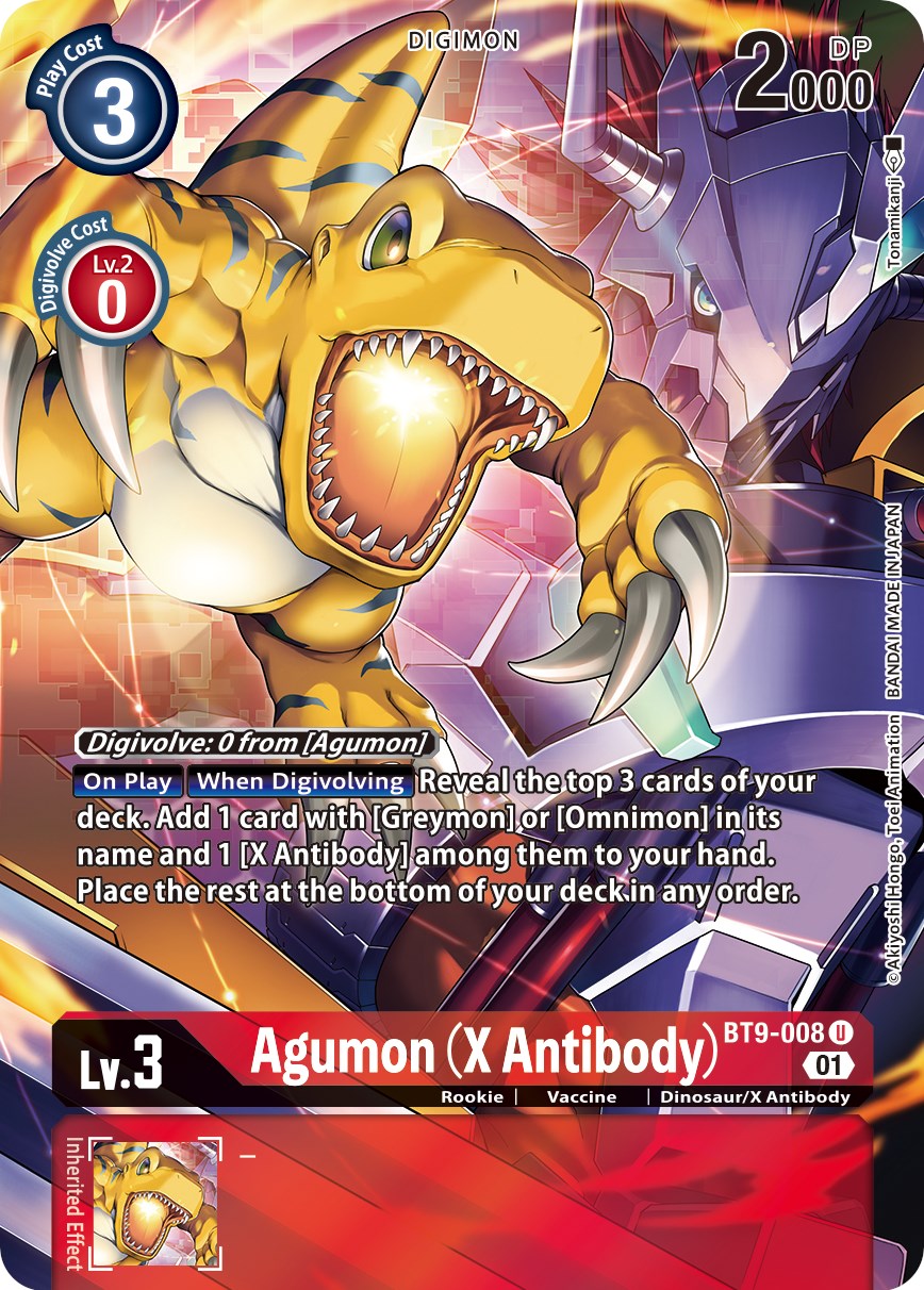 Agumon (X Antibody) [BT9-008] (Alternate Art) [X Record] | Enigma On Main