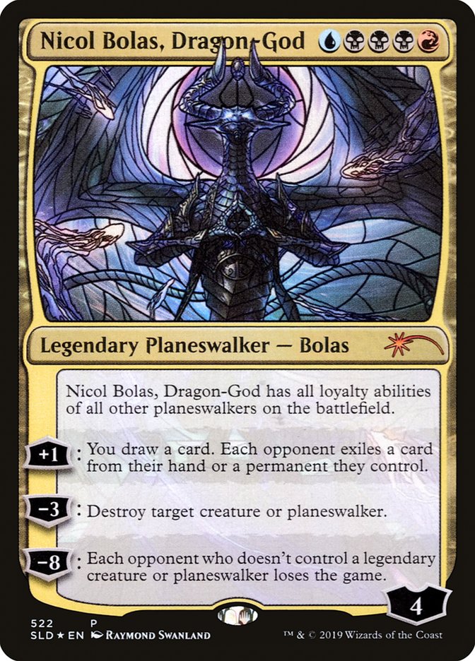 Nicol Bolas, Dragon-God (Stained Glass) [Secret Lair Drop Promos] | Enigma On Main