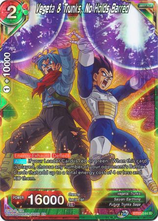 Vegeta & Trunks, No Holds Barred (BT10-144) [Rise of the Unison Warrior 2nd Edition] | Enigma On Main