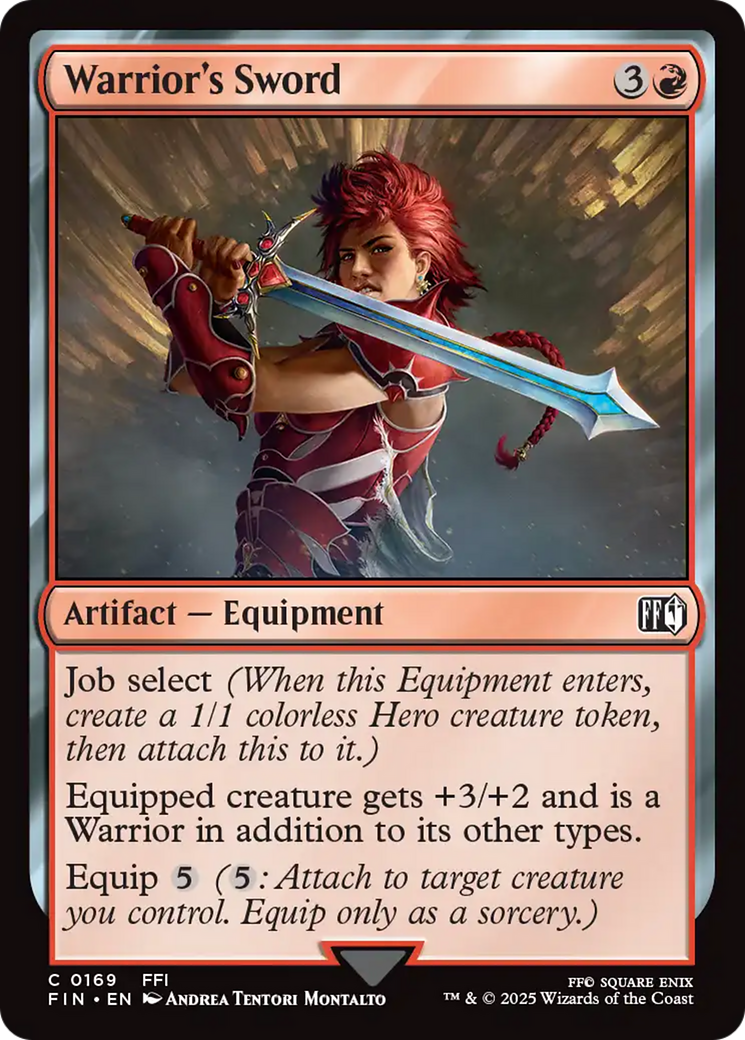 Warrior's Sword [FINAL FANTASY] | Enigma On Main