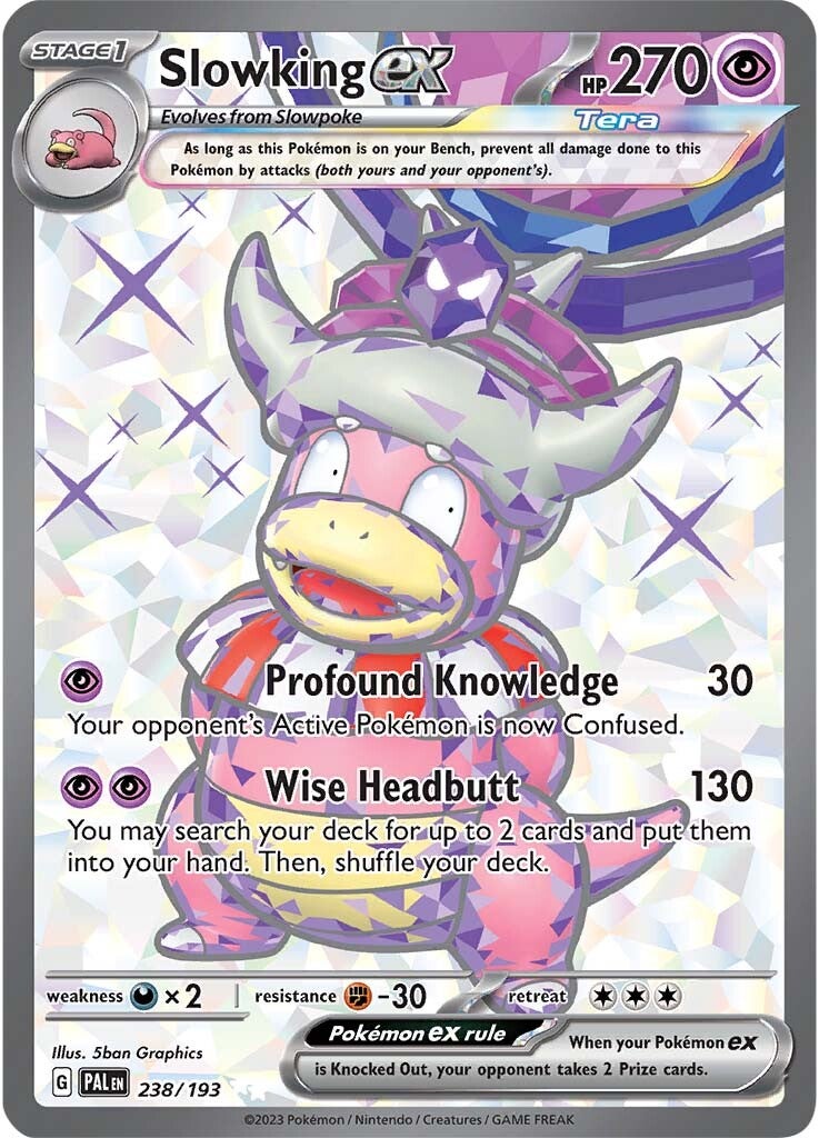 Slowking ex (238/193) [Scarlet & Violet: Paldea Evolved] | Enigma On Main