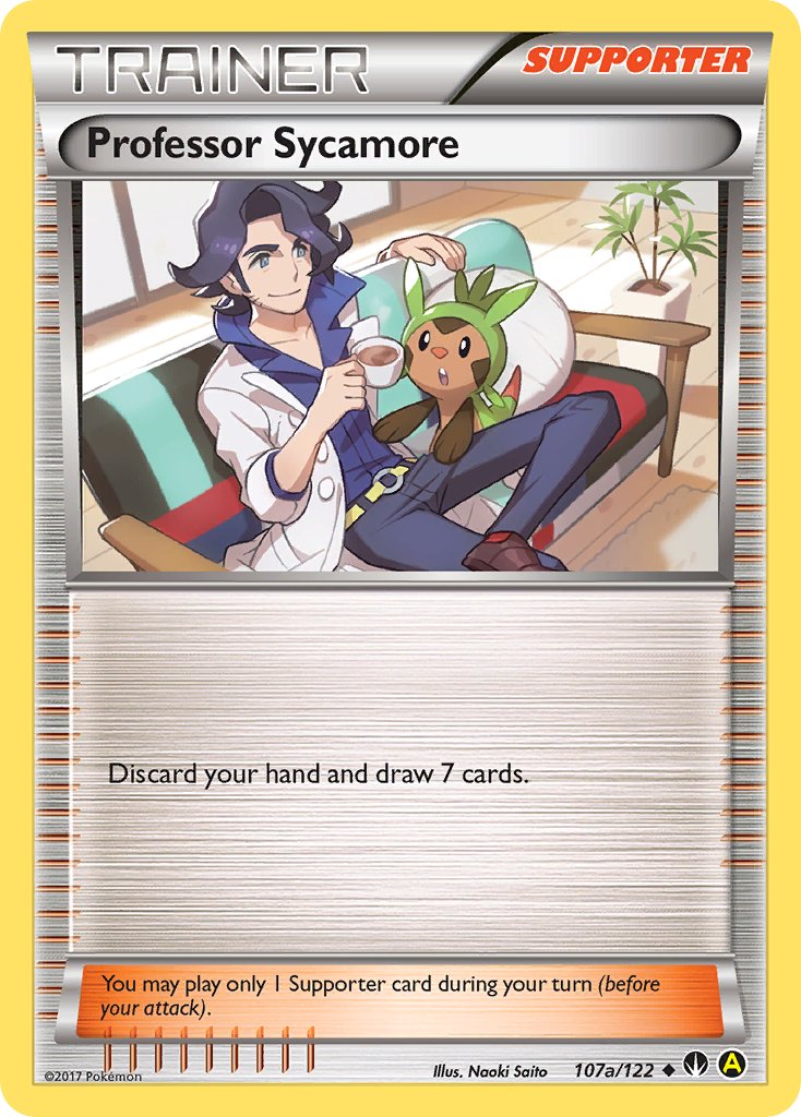 Professor Sycamore (107a/122) [Alternate Art Promos] | Enigma On Main