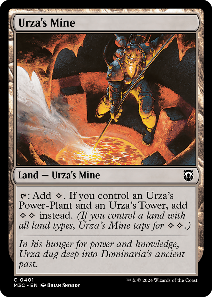 Urza's Mine (Ripple Foil) [Modern Horizons 3 Commander] | Enigma On Main