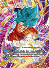 Son Goku // Super Saiyan Blue Son Goku Returns (Gold-Stamped) (P-399) [Promotion Cards] | Enigma On Main