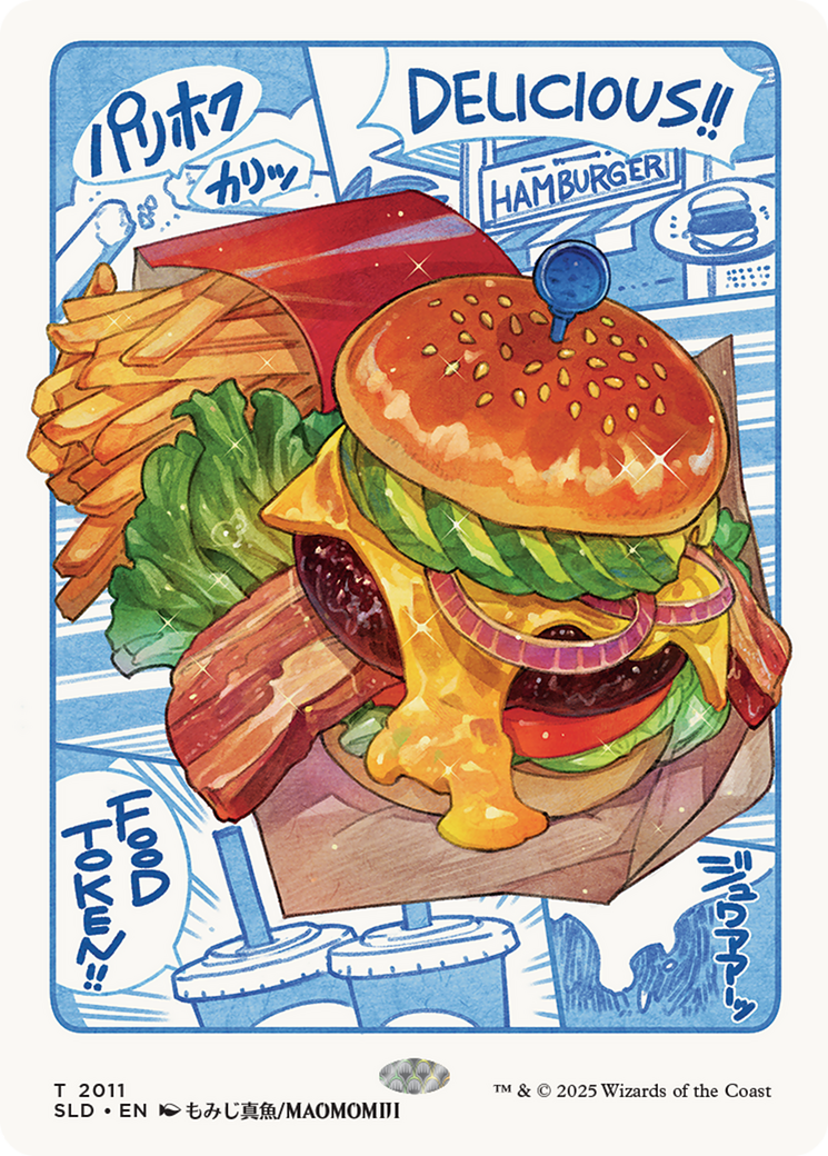 Food Token (2011) (Rainbow Foil) [Secret Lair Drop Series] | Enigma On Main