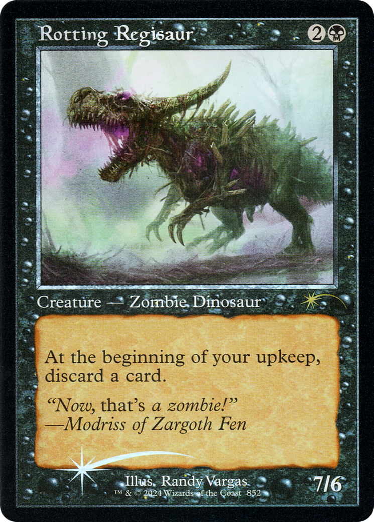 Rotting Regisaur (Retro Frame) [Secret Lair Drop Series] | Enigma On Main