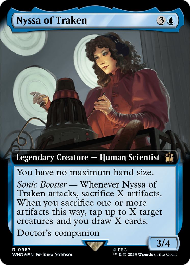 Nyssa of Traken (Extended Art) (Surge Foil) [Doctor Who] | Enigma On Main