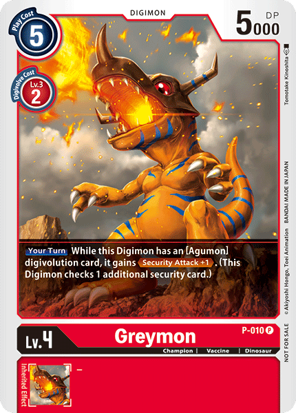 Greymon [P-010] [Promotional Cards] | Enigma On Main