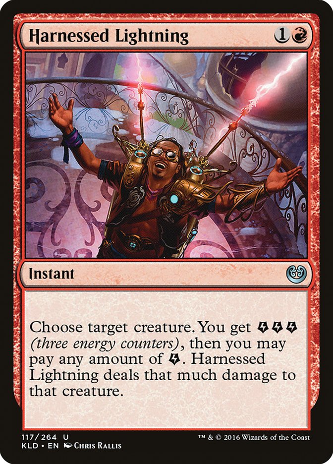 Harnessed Lightning [Kaladesh] | Enigma On Main