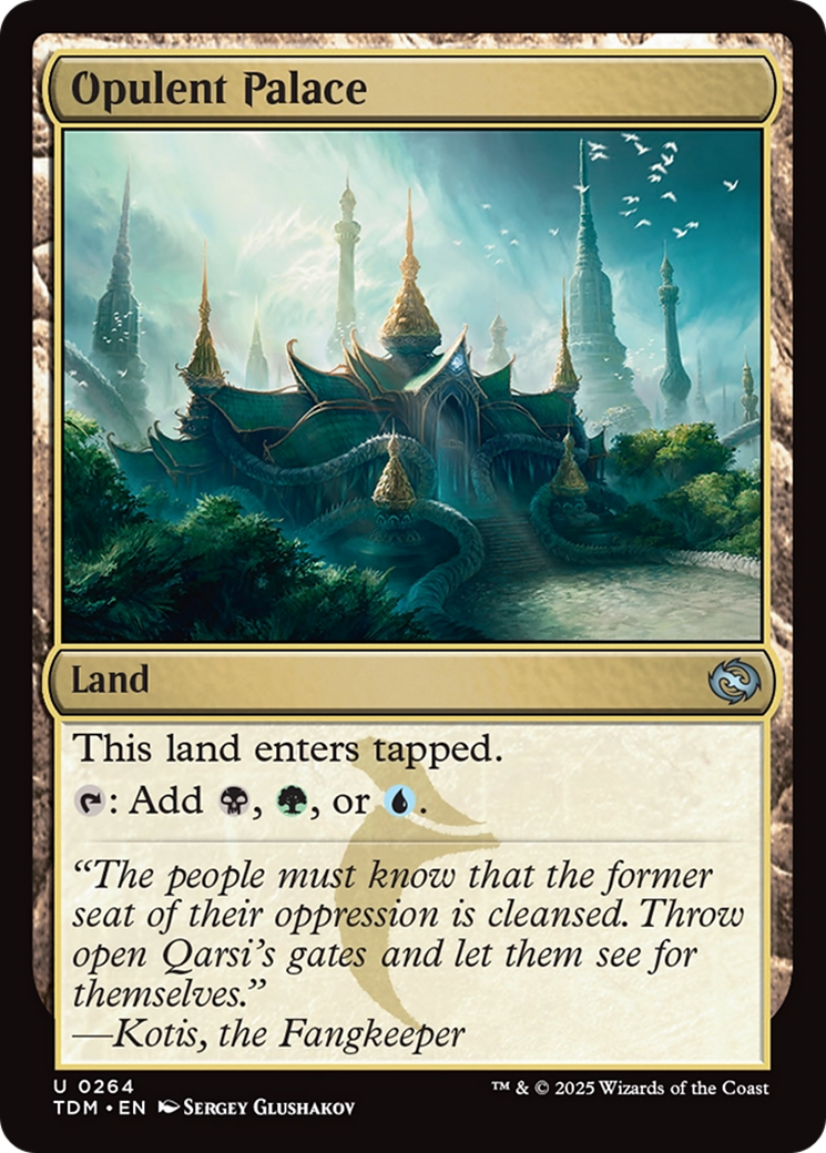 Opulent Palace [Tarkir: Dragonstorm] | Enigma On Main