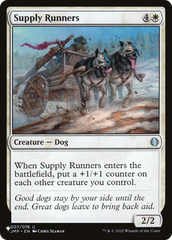 Supply Runners [The List Reprints] | Enigma On Main