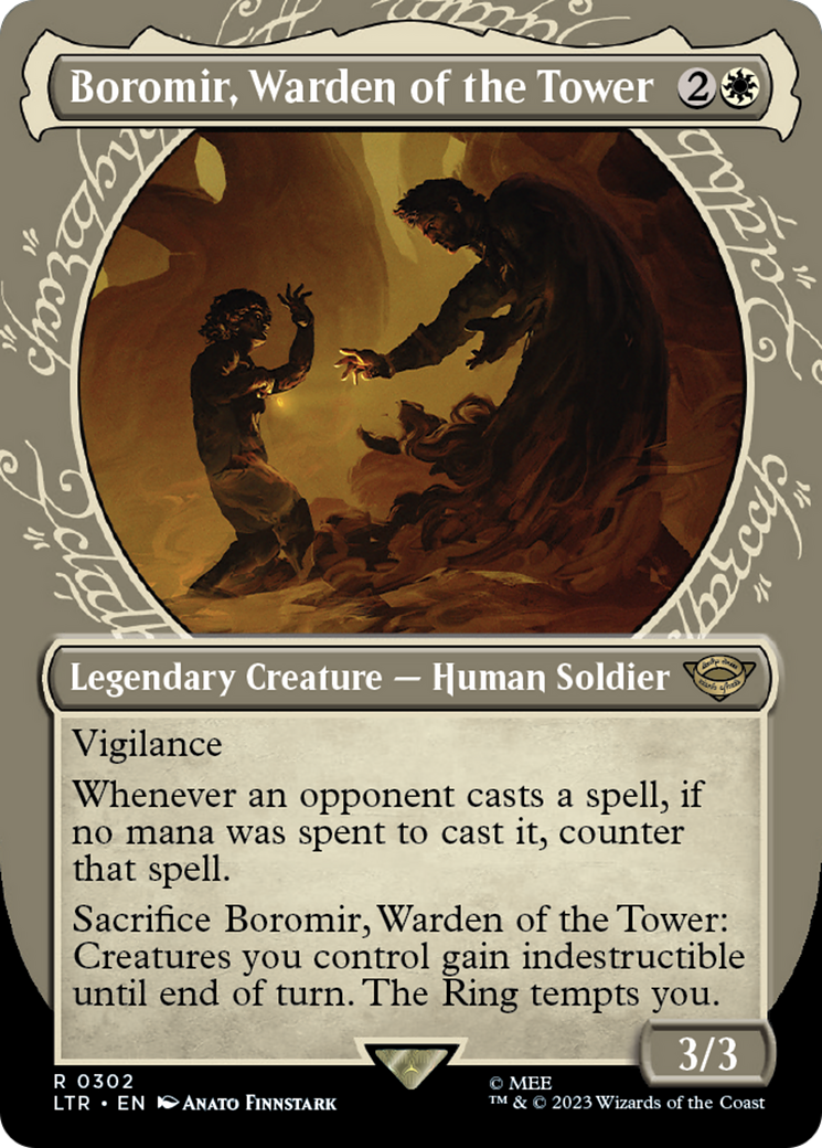 Boromir, Warden of the Tower (Showcase Ring Frame) [The Lord of the Rings: Tales of Middle-Earth] | Enigma On Main