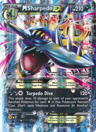 M Sharpedo EX (XY200) (Jumbo Card) [XY: Black Star Promos] | Enigma On Main