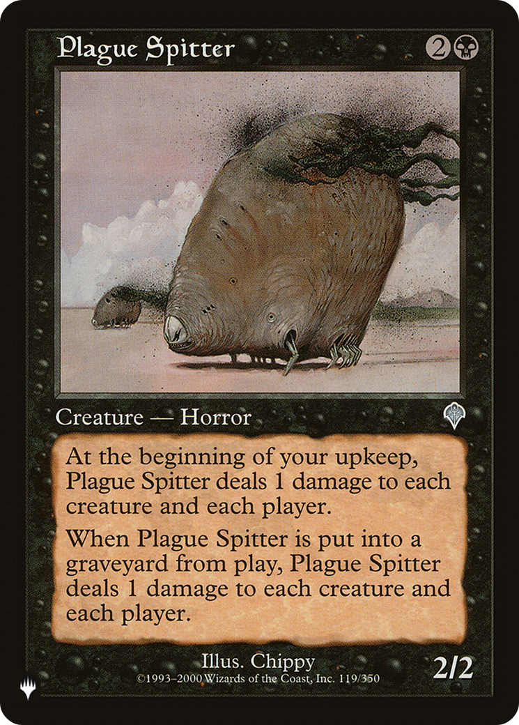 Plague Spitter [The List Reprints] | Enigma On Main