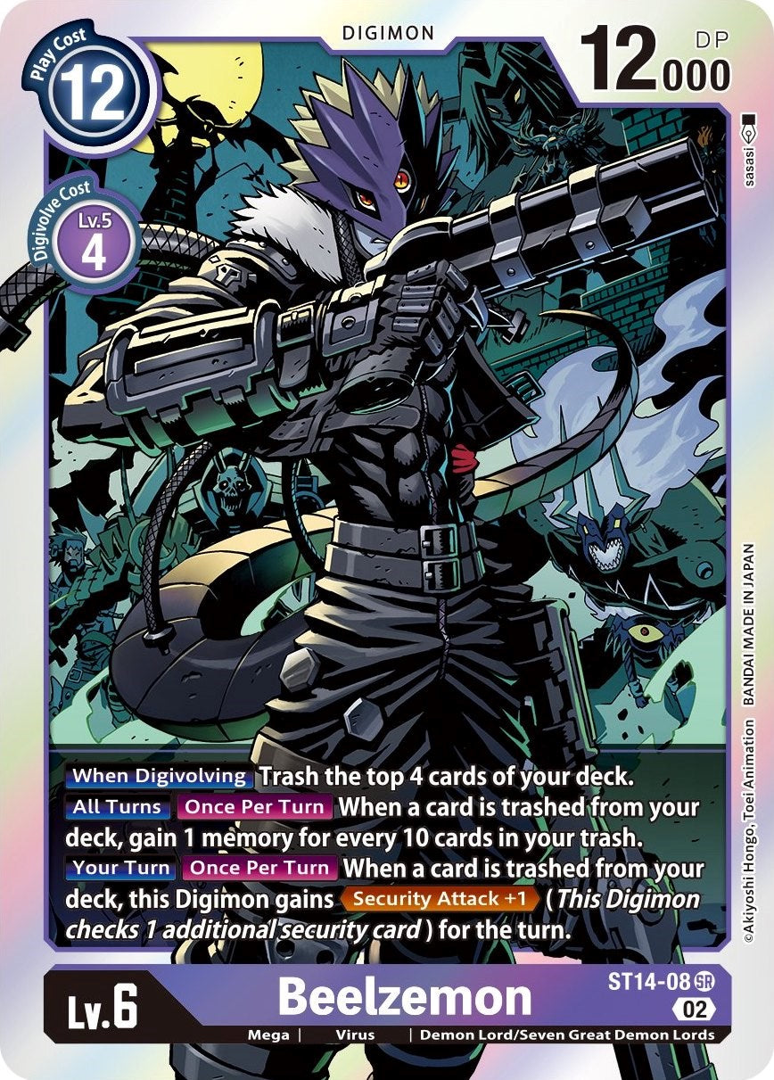 Beelzemon [ST14-08] [Starter Deck: Beelzemon Advanced Deck Set] | Enigma On Main