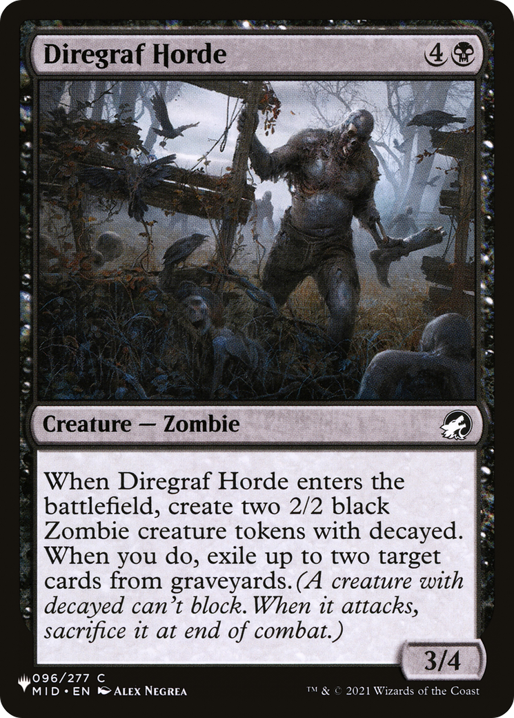 Diregraf Horde [The List] | Enigma On Main