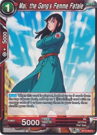 Mai, the Gang's Femme Fatale (BT10-023) [Rise of the Unison Warrior 2nd Edition] | Enigma On Main