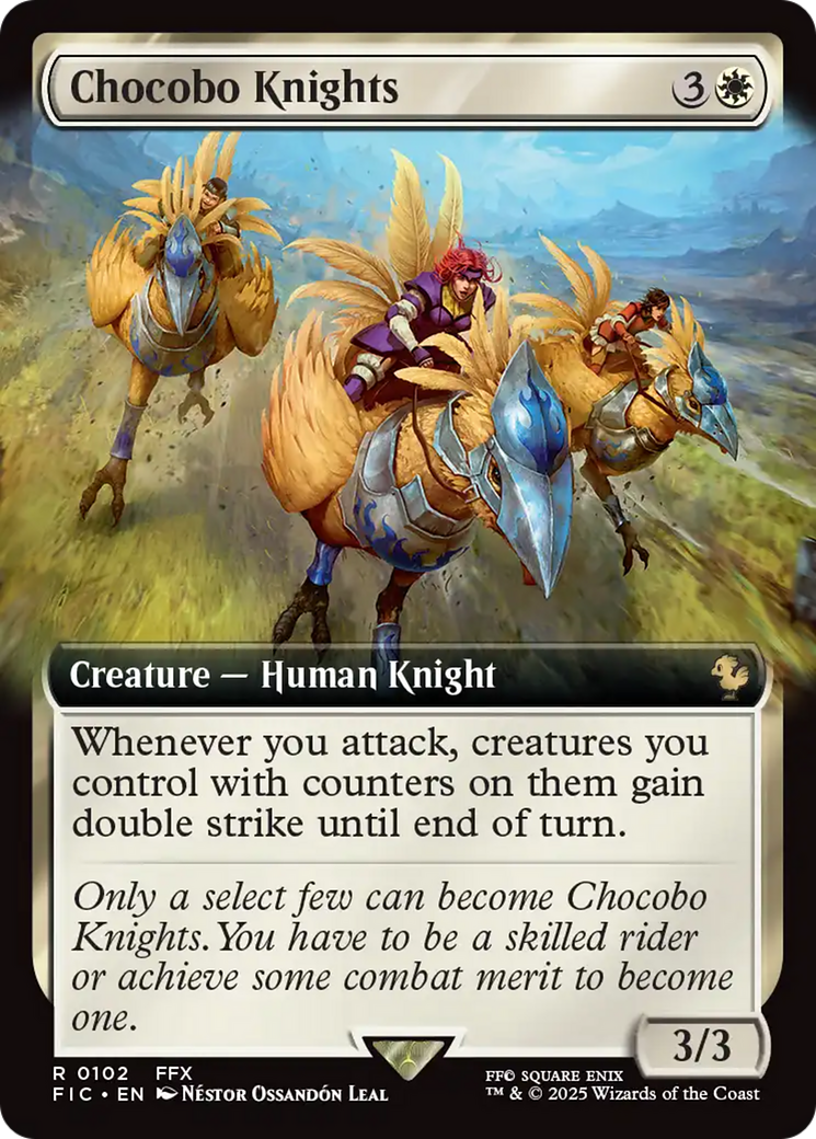 Chocobo Knights (Extended Art) [FINAL FANTASY Commander] | Enigma On Main