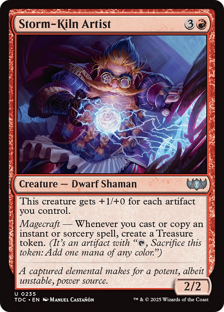 Storm-Kiln Artist [Tarkir: Dragonstorm Commander] | Enigma On Main