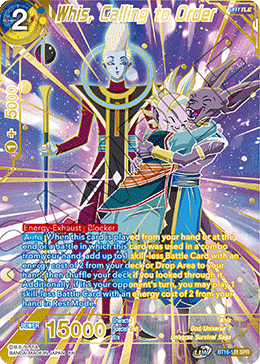 Whis, Calling to Order (SPR) (BT16-131) [Realm of the Gods] | Enigma On Main