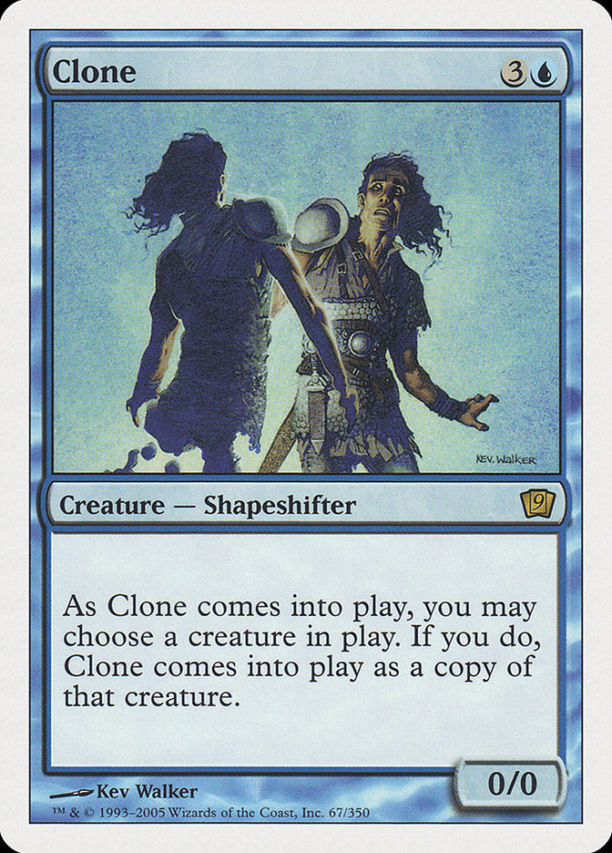 Clone (9th Edition) [Oversize Cards] | Enigma On Main
