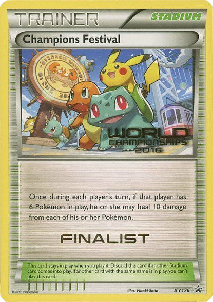 Champions Festival (XY176) (2016 Finalist) [XY: Black Star Promos] | Enigma On Main