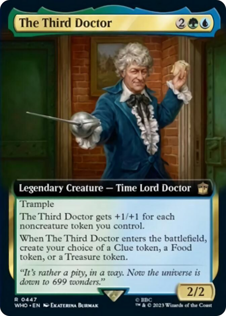 The Third Doctor (Extended Art) [Doctor Who] | Enigma On Main