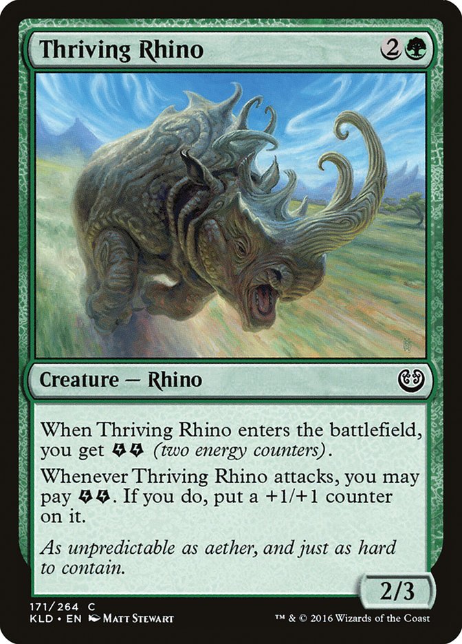 Thriving Rhino [Kaladesh] | Enigma On Main