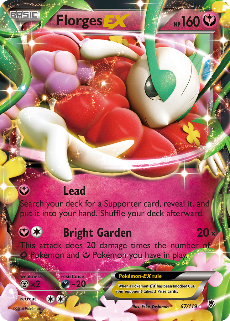 Florges EX (67/119) [XY: Phantom Forces] | Enigma On Main