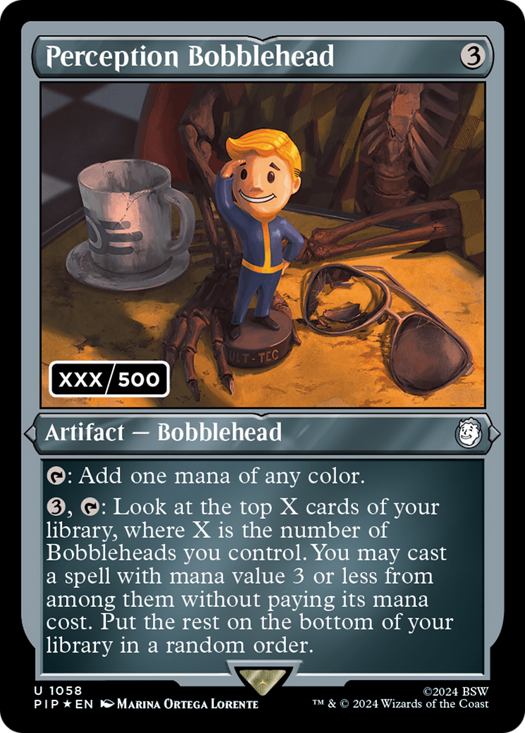 Perception Bobblehead (Serial Numbered) [Fallout] | Enigma On Main