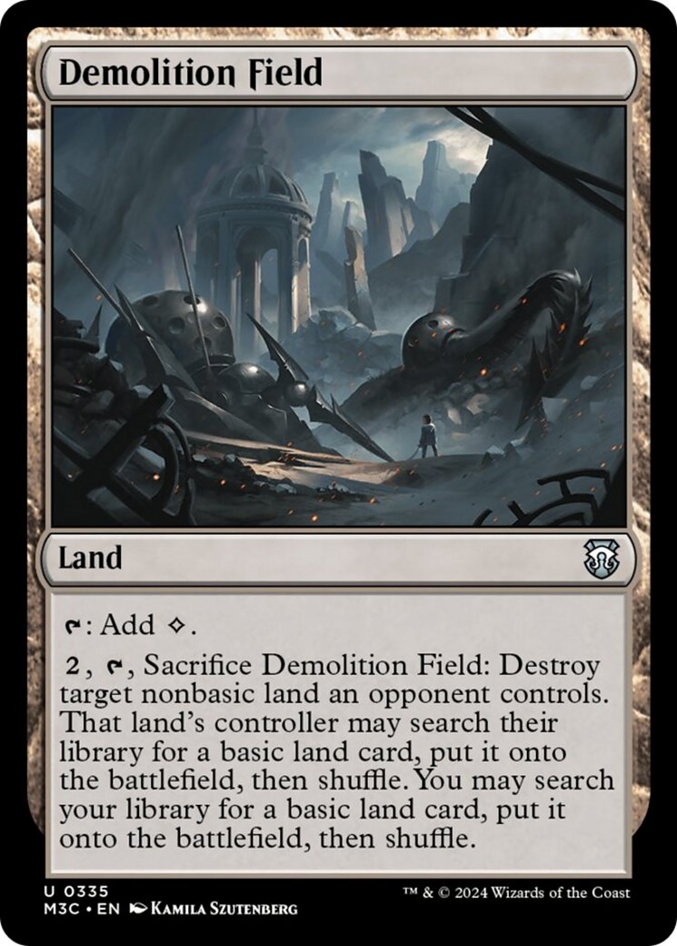 Demolition Field (Ripple Foil) [Modern Horizons 3 Commander] | Enigma On Main