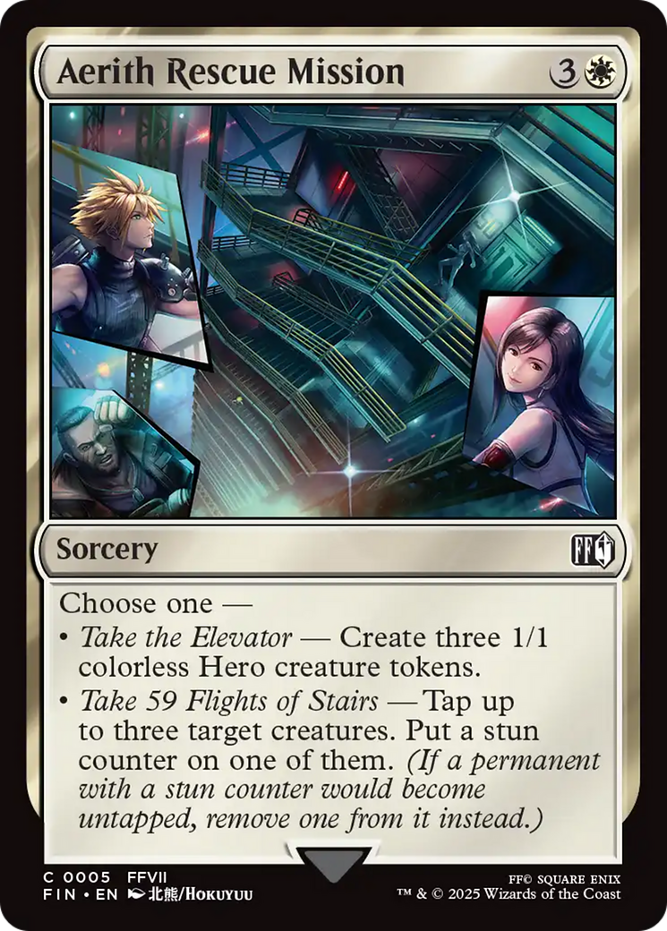 Aerith Rescue Mission [FINAL FANTASY] | Enigma On Main
