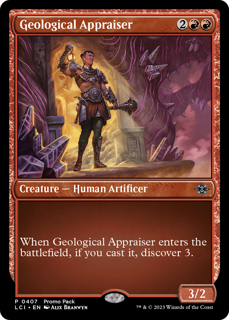 Geological Appraiser [The Lost Caverns of Ixalan Promos] | Enigma On Main