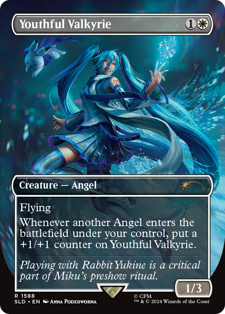 Youthful Valkyrie (Rainbow Foil) [Secret Lair Drop Series] | Enigma On Main