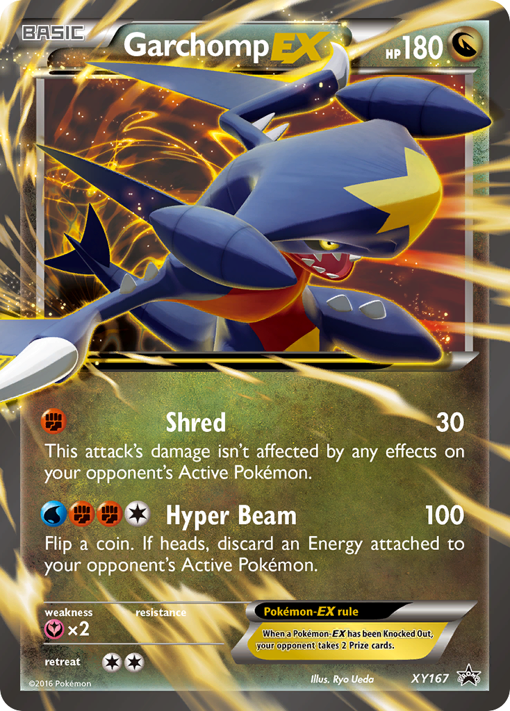 Garchomp EX (XY167) [XY: Black Star Promos] | Enigma On Main